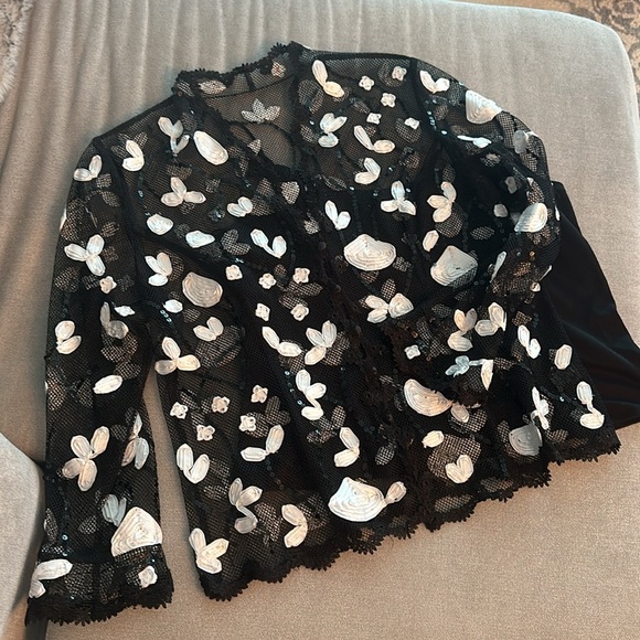 2 pc holiday jacket top set size 14 brand new ￼ - Picture 4 of 11